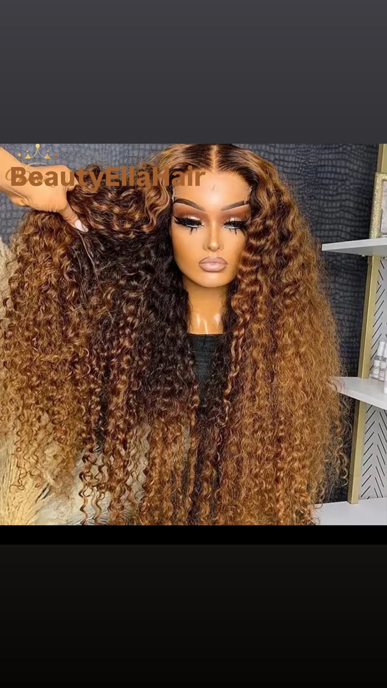 BeautyEllaHair Highlight Honey Blonde Kinky Curly 30 Inch Hd Lace Front Wig Human Hair 13x6 Deep Wave Lace Frontal Wigs Wigs  Human Hair Wigs