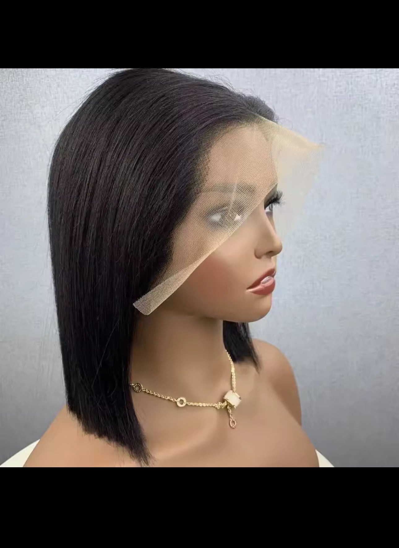 BeautyEllaHair Human Hair Bob Wig 13x4 Straight Lace Frontal 8-14 Inches Pre Plucked Hair Wigs Brazilian Remy Bone Straight Bob