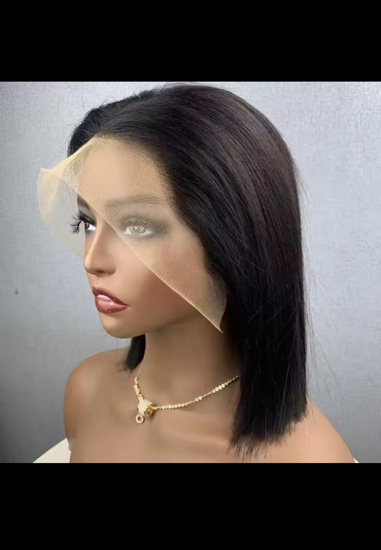 BeautyEllaHair Human Hair Bob Wig 13x4 Straight Lace Frontal 8-14 Inches Pre Plucked Hair Wigs Brazilian Remy Bone Straight Bob