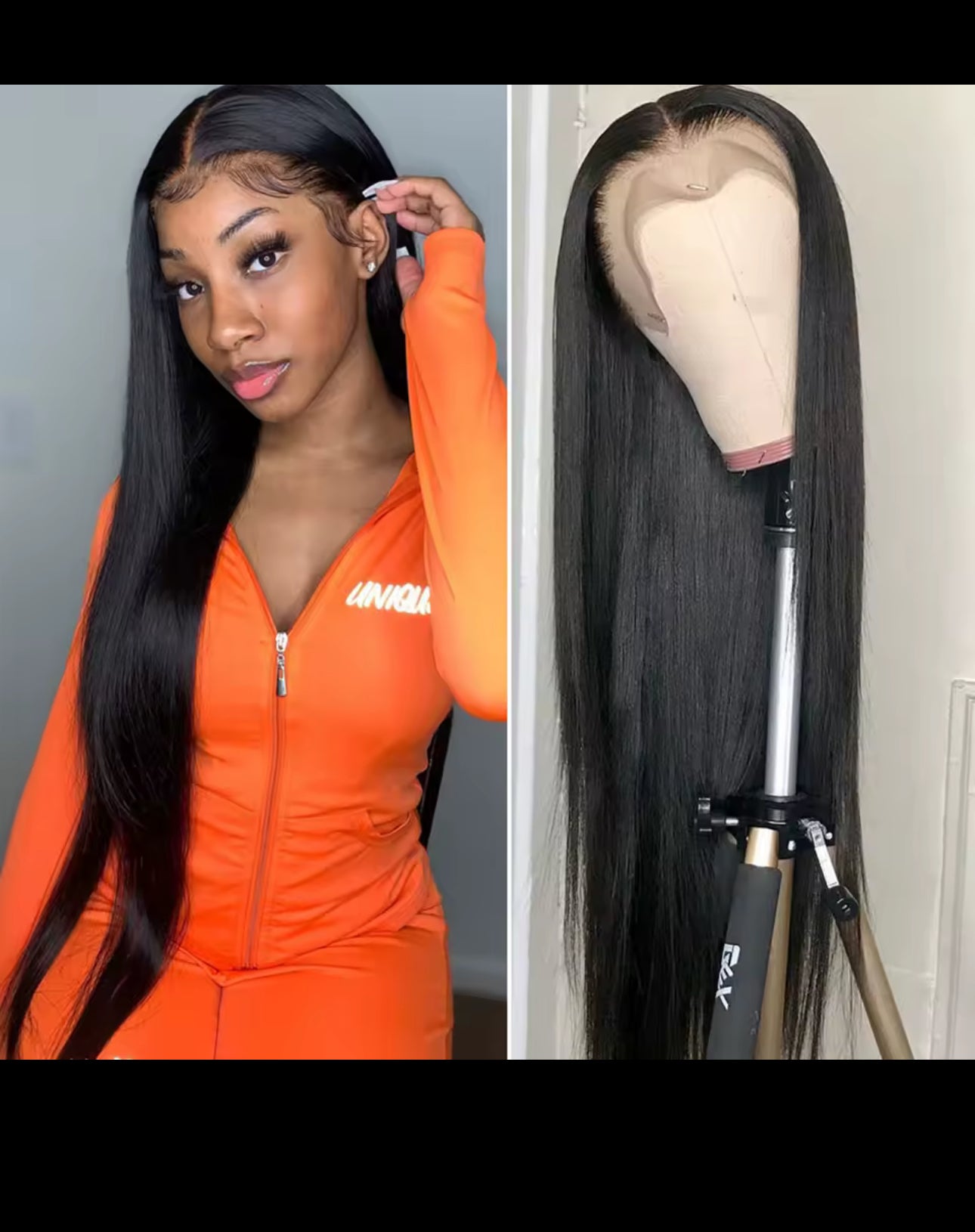 BeautyEllaHair 32 34 Inch Bone Straight Human Hair 13x6 Lace Frontal Wig Brazilian 13x4 Lace Front Human Hair Wigs For Women PrePlucked 180%