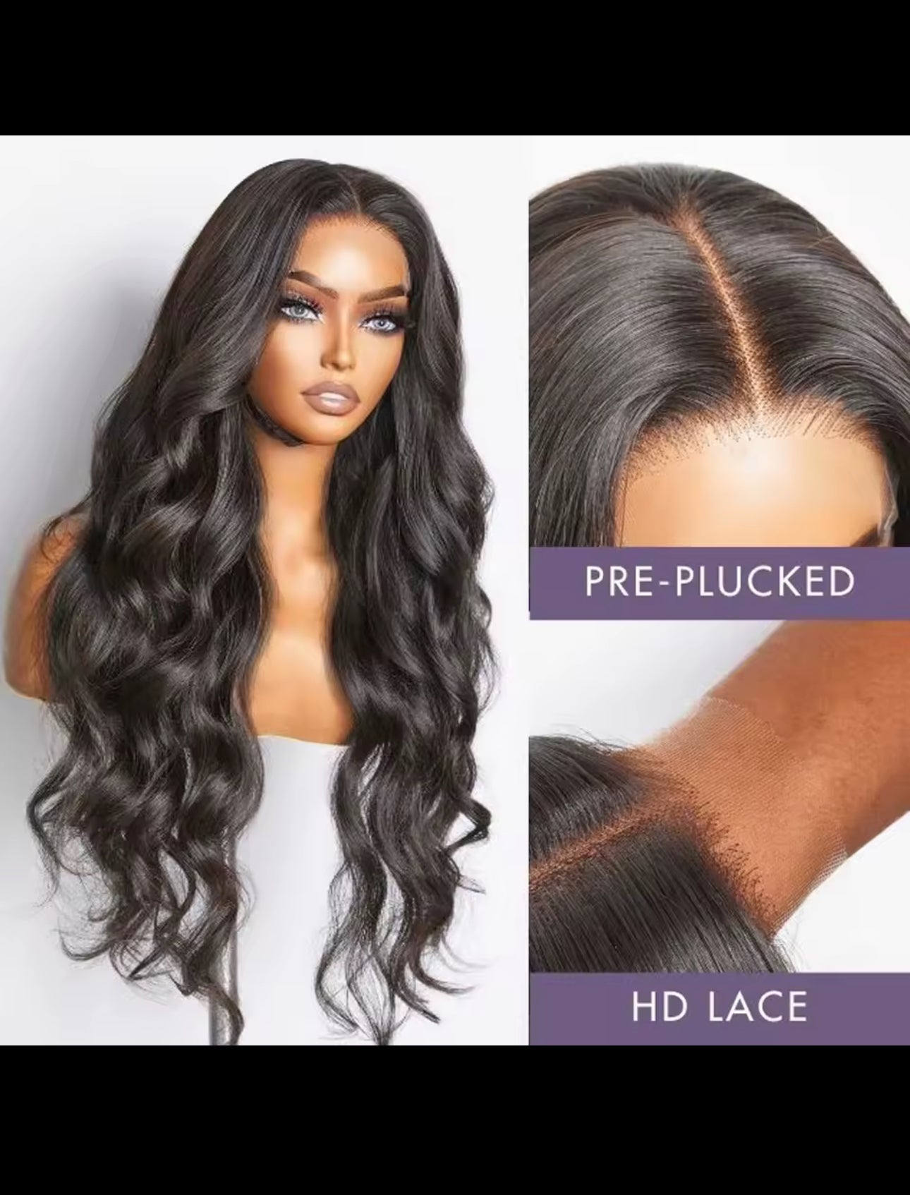 BeautyEllaHair Body Wave Transparent Wear To Go 13*5*2 T Lace Wig Human Hair Wigs On Sale Clearance Lace Front Wig