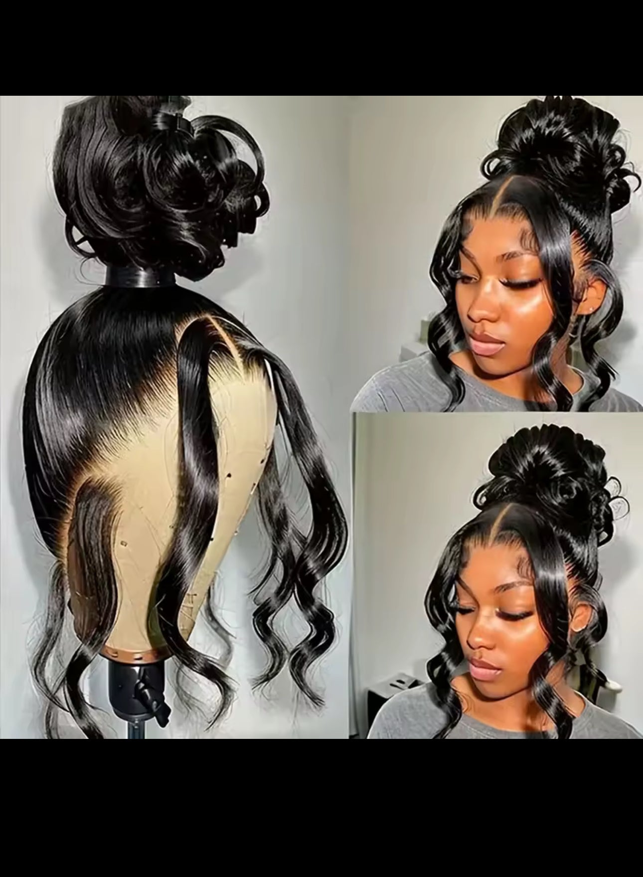 BeautyEllaHair 180% Body Wave Lace Front Wigs 360 Lace Wigs HD Lace 13x6 Brazilian Wigs For Women PrePlucked 13x4 Lace Frontal Human Hair Wigs