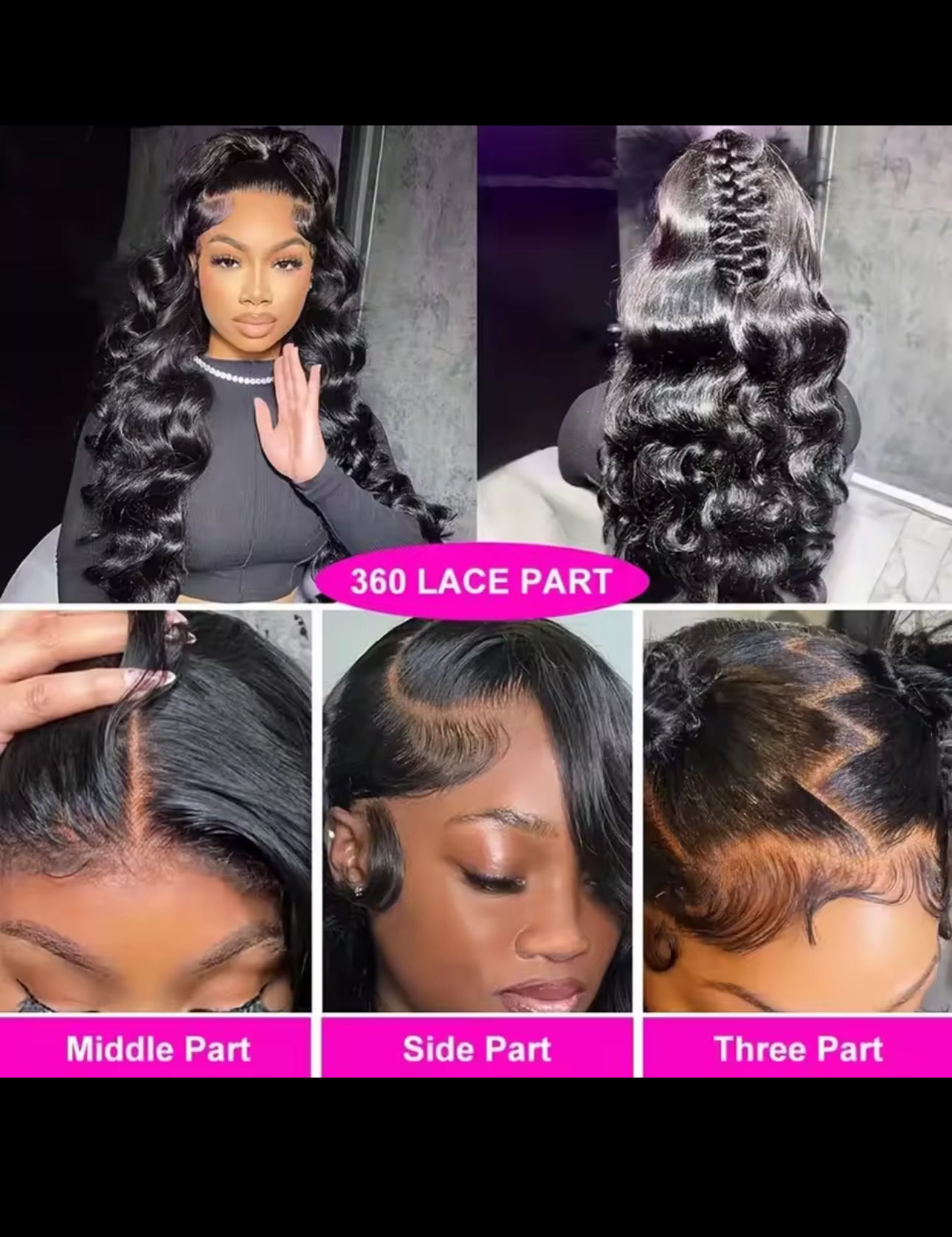 BeautyEllaHair 180% Body Wave Lace Front Wigs 360 Lace Wigs HD Lace 13x6 Brazilian Wigs For Women PrePlucked 13x4 Lace Frontal Human Hair Wigs
