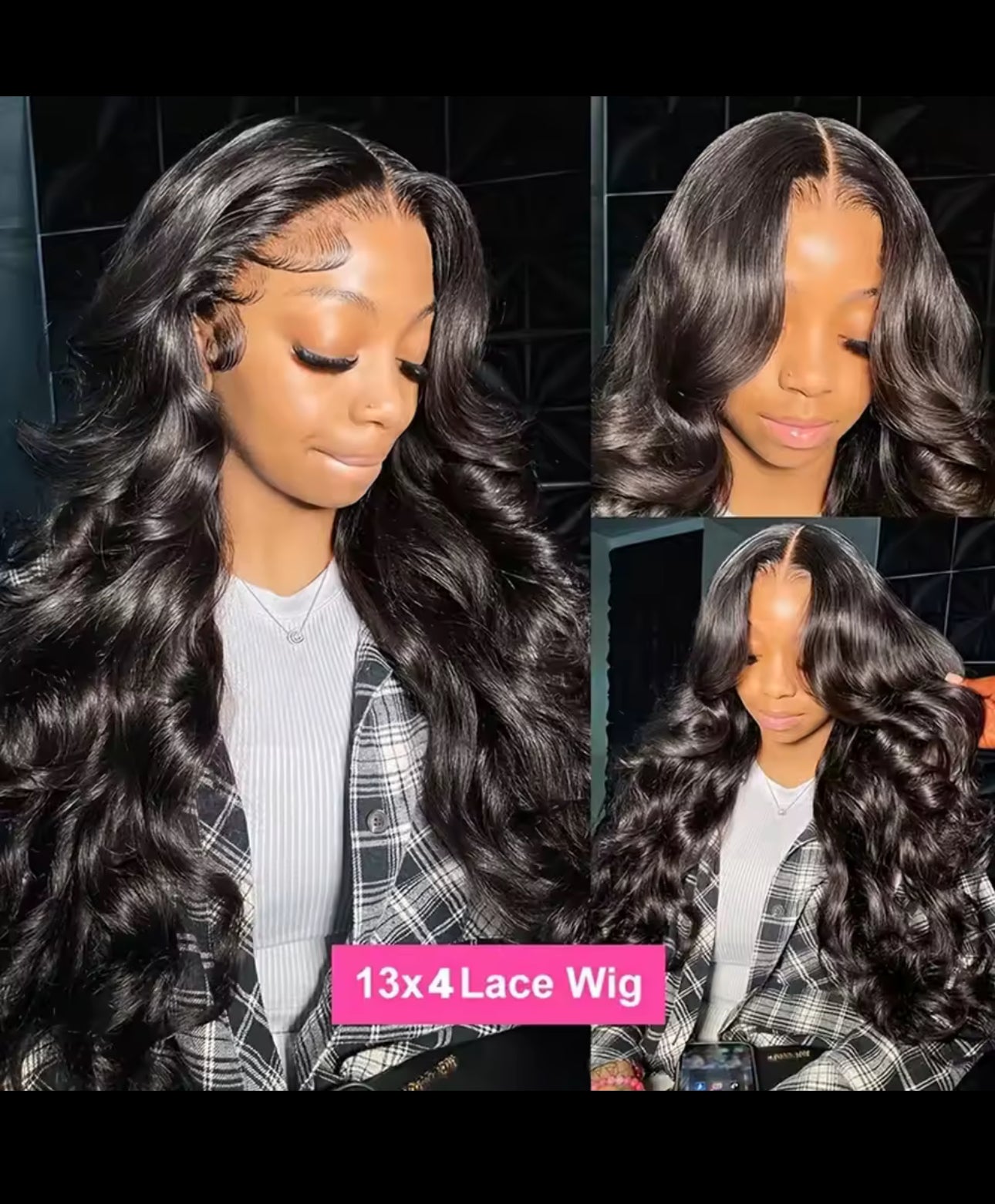 BeautyEllaHair 180% Body Wave Lace Front Wigs 360 Lace Wigs HD Lace 13x6 Brazilian Wigs For Women PrePlucked 13x4 Lace Frontal Human Hair Wigs