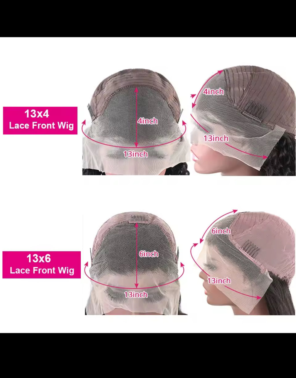 BeautyEllaHair Straight Lace Front Human Hair Wig 13x4 13X6 Transparent Lace Frontal Wig Brazilian 5x5 Closure