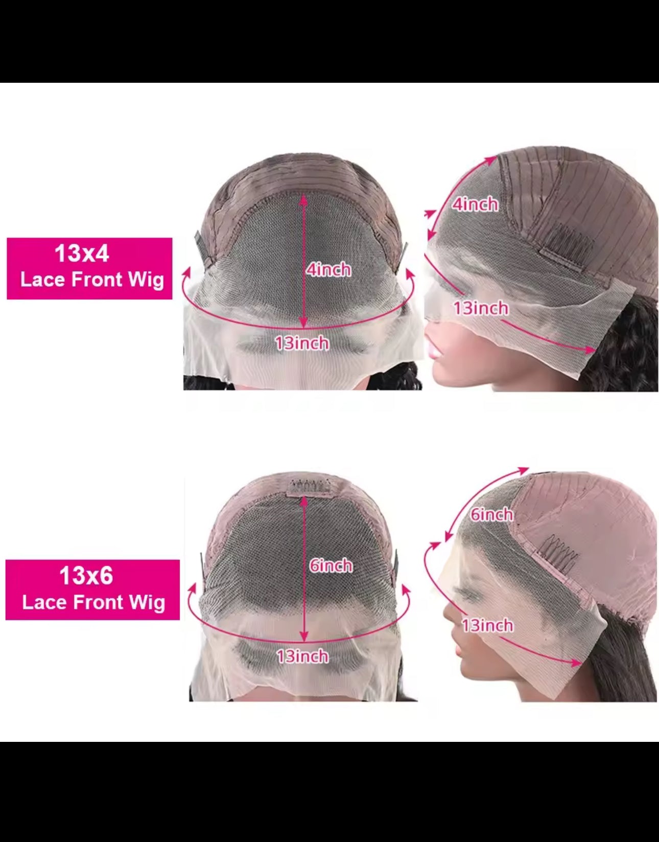 BeautyEllaHair Straight Lace Front Human Hair Wig 13x4 13X6 Transparent Lace Frontal Wig Brazilian 5x5 Closure