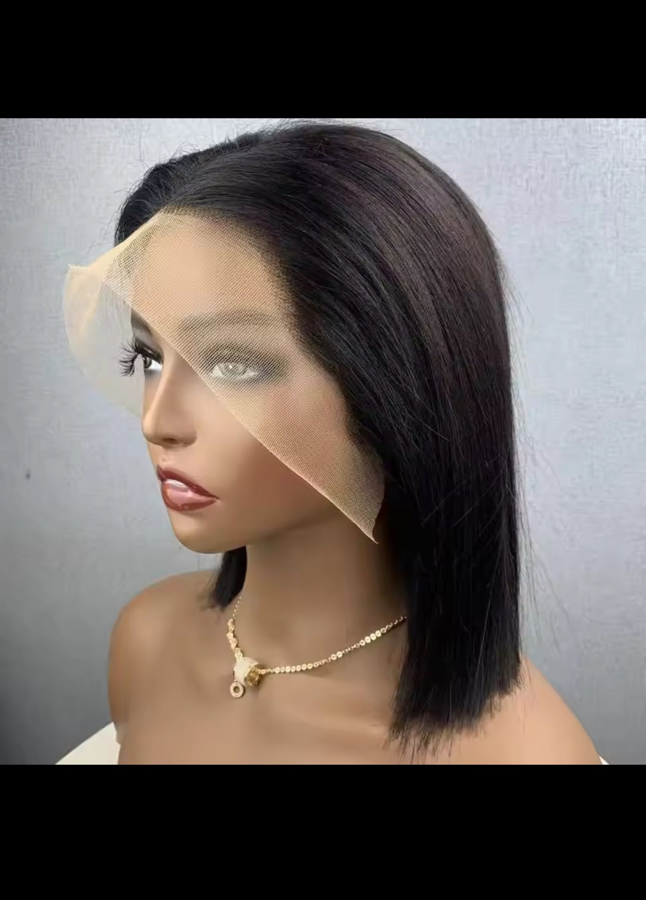 BeautyEllaHair  Sale Human Hair Bob Wig 13x4 Straight Lace Frontal 10 Inches Pre Plucked Hair Wigs Brazilian Remy Bone Straight Bob