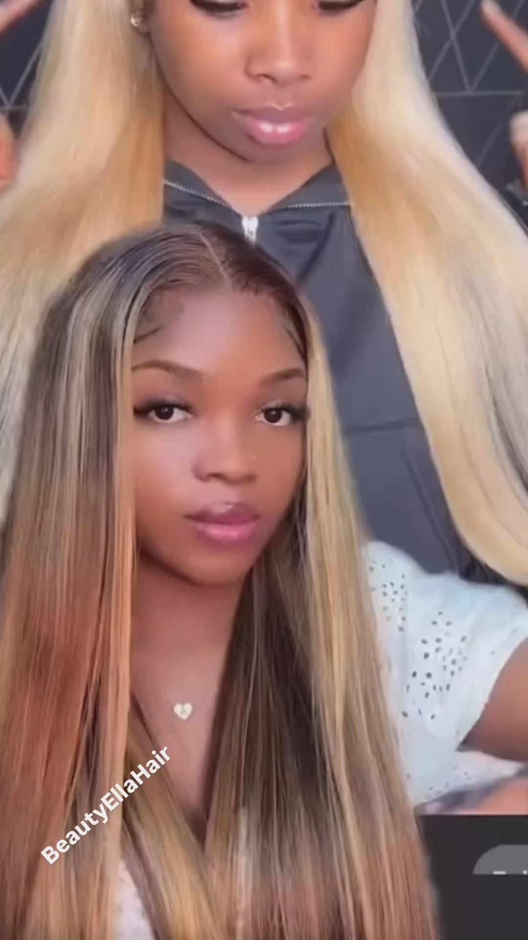 13x4 Hd Highlight Wigs Colored Lace Front Human Hair Wigs For Women Honey Blonde Straight Hd Lace Frontal Wigs Human Hair BeautyEllaHair