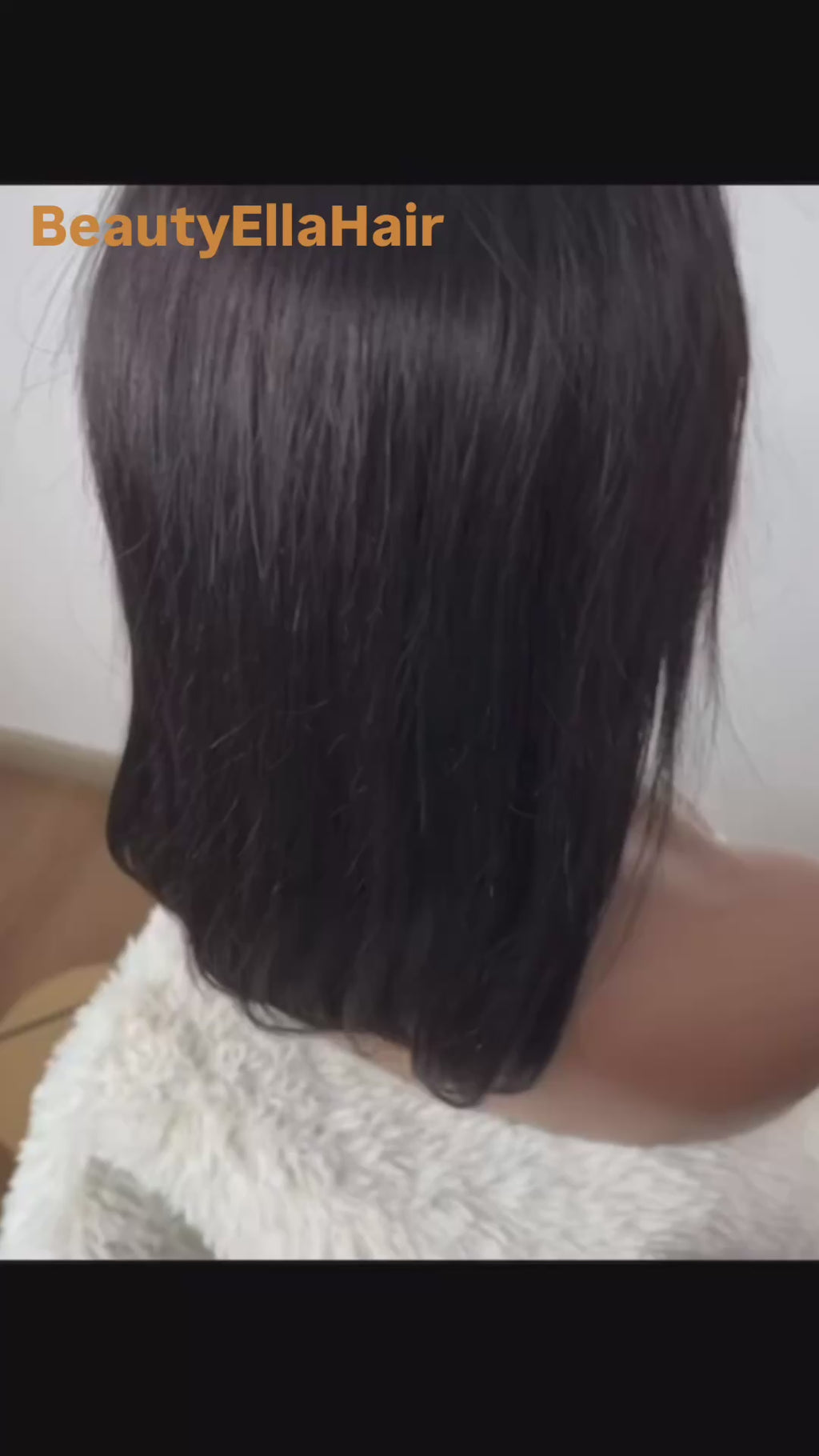 BeautyEllaHair  Sale Human Hair Bob Wig 13x4 Straight Lace Frontal 10 Inches Pre Plucked Hair Wigs Brazilian Remy Bone Straight Bob