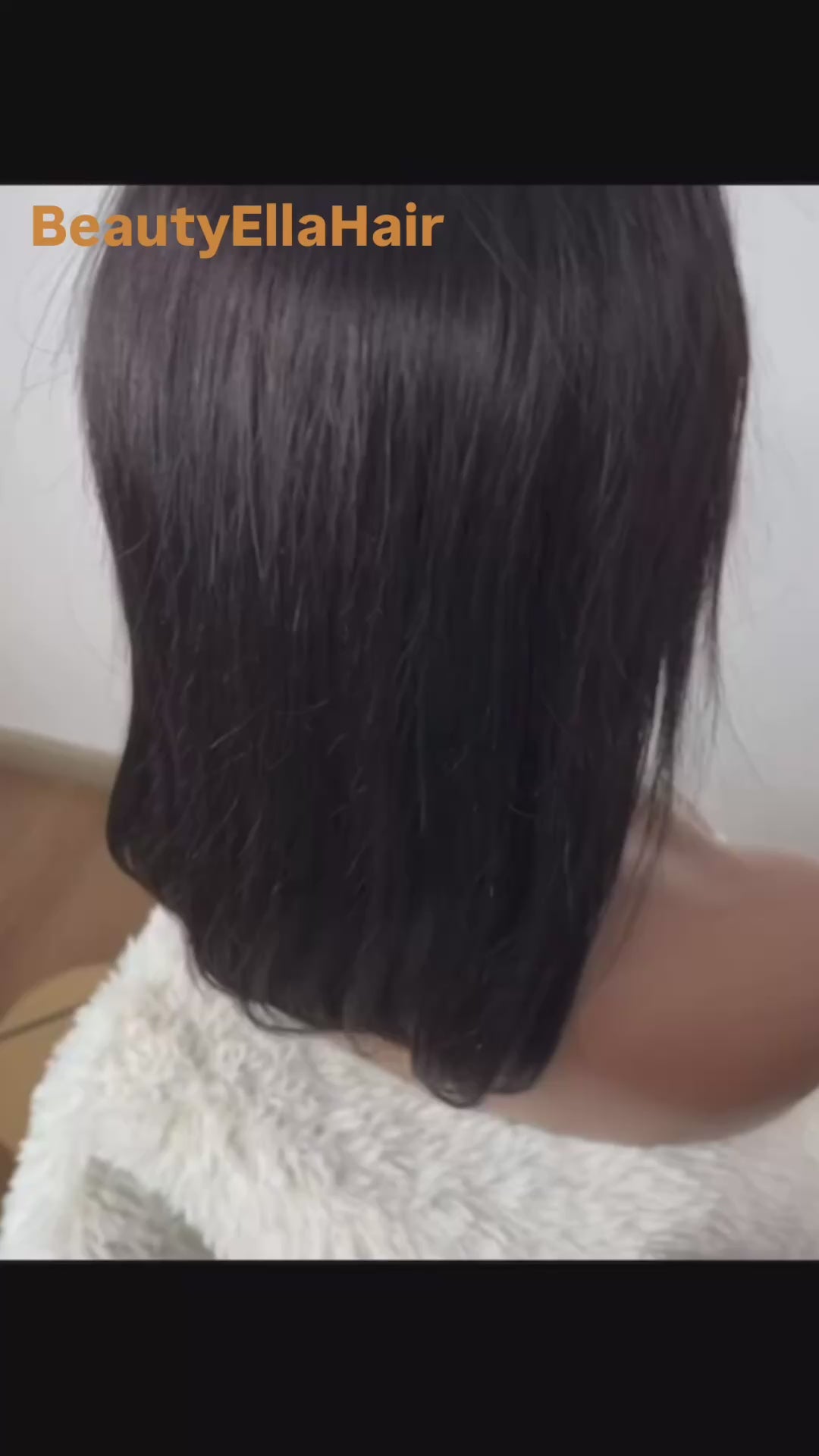 BeautyEllaHair  Sale Human Hair Bob Wig 13x4 Straight Lace Frontal 10 Inches Pre Plucked Hair Wigs Brazilian Remy Bone Straight Bob